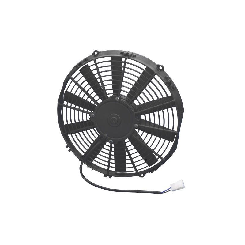 Spal Electric Fan 30100384; Low Profile 856 CFM Electric 12.000 in. Straight 