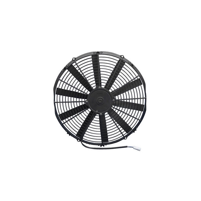 Spal Electric Fan 30100400; Low Profile Straight Blade 1074 CFM Electric 16.000 in. Straight 