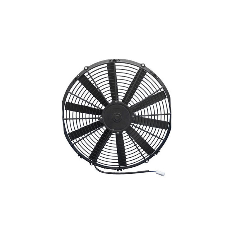 Spal Electric Fan 30100401; Low Profile Straight Blade 1103 CFM Electric 16.000 in. Straight 