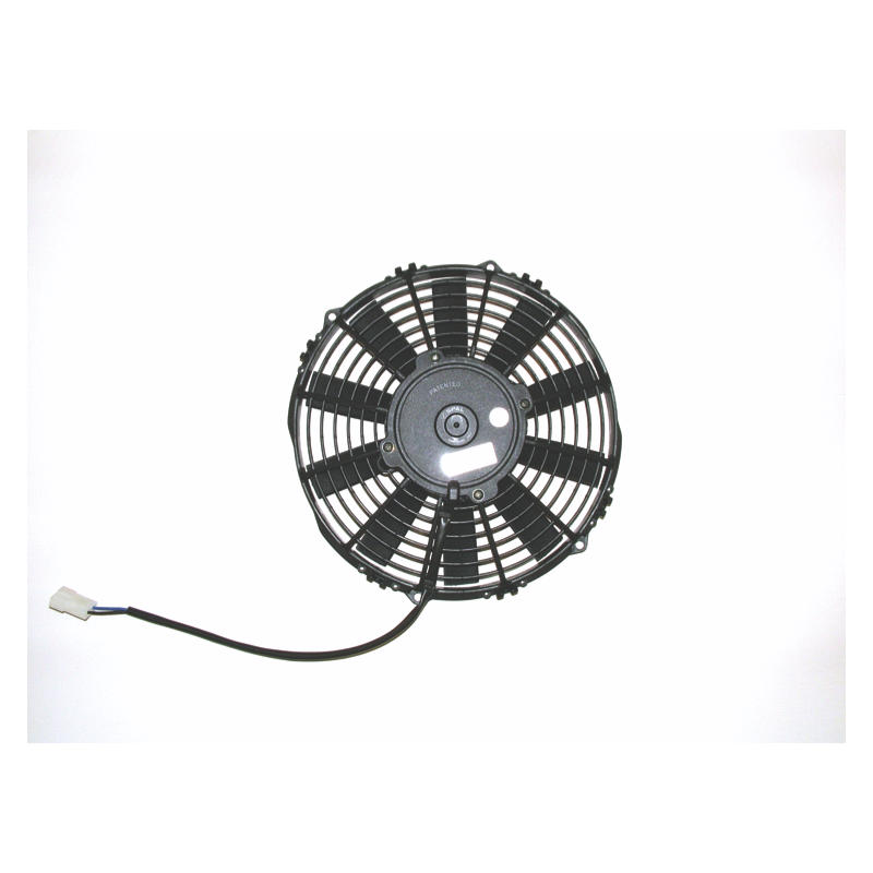 Spal Electric Fan 30101504; Medium Profile 1097 CFM Electric 12.000 in. Straight 