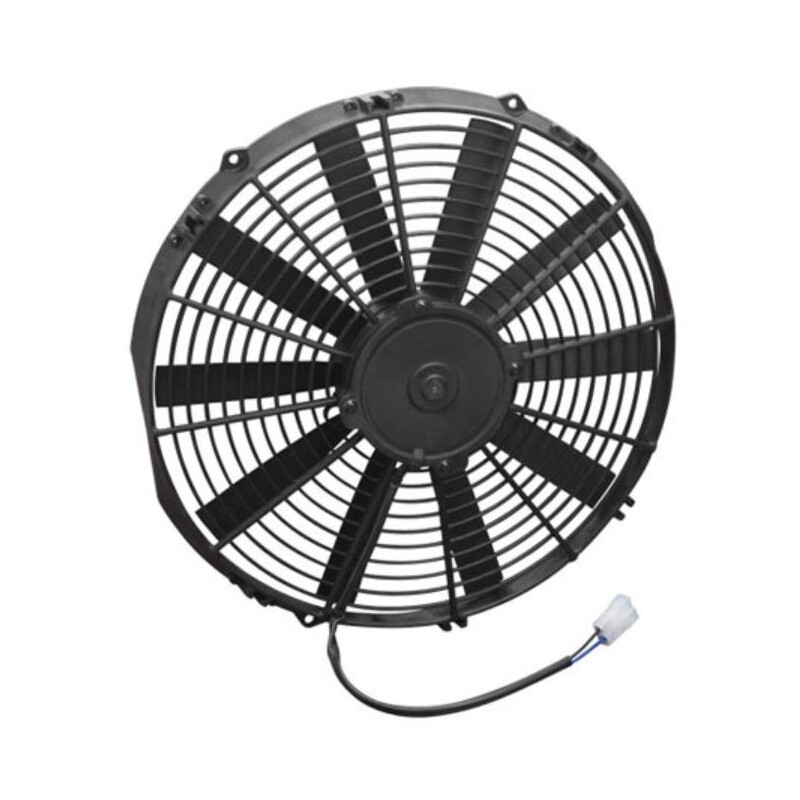 Spal Electric Fan 30101510; Medium Profile 1280 CFM Electric 14.000 in. Straight 