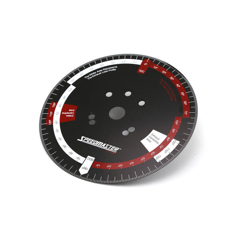Speedmaster Camshaft Degree Wheel 1-398-001; 10.000 in. Black Steel 