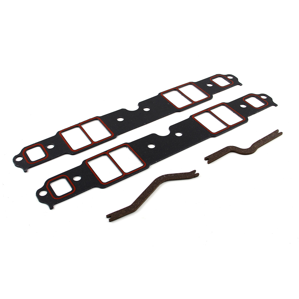 Speedmaster Intake Manifold Gaskets PCE349.1005; Printoseal Compressed Fiber Laminate for Chevy 262 to 400 