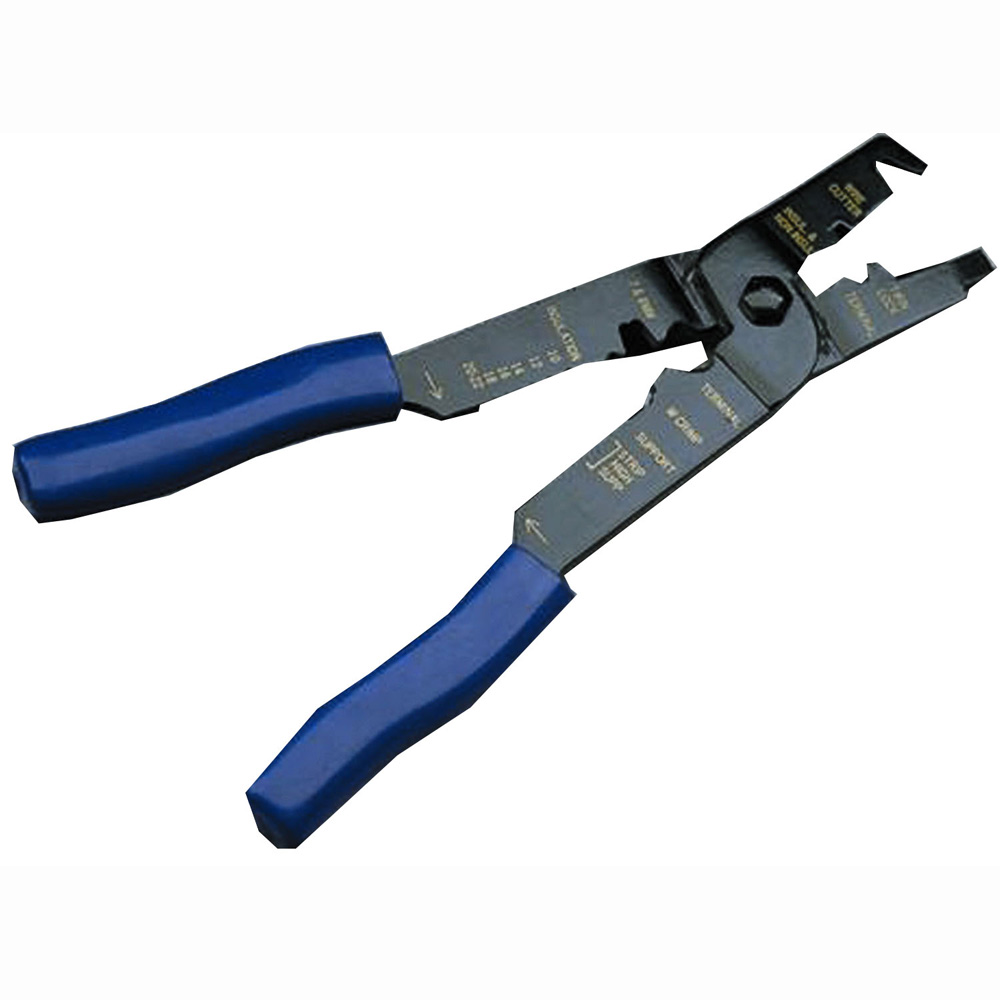 Taylor Cable Crimping Tool 43390; Wire Crimping Tool 7 to 10.4 mm Spark Plug Wires, Insulated 10 to 22 Gauge 