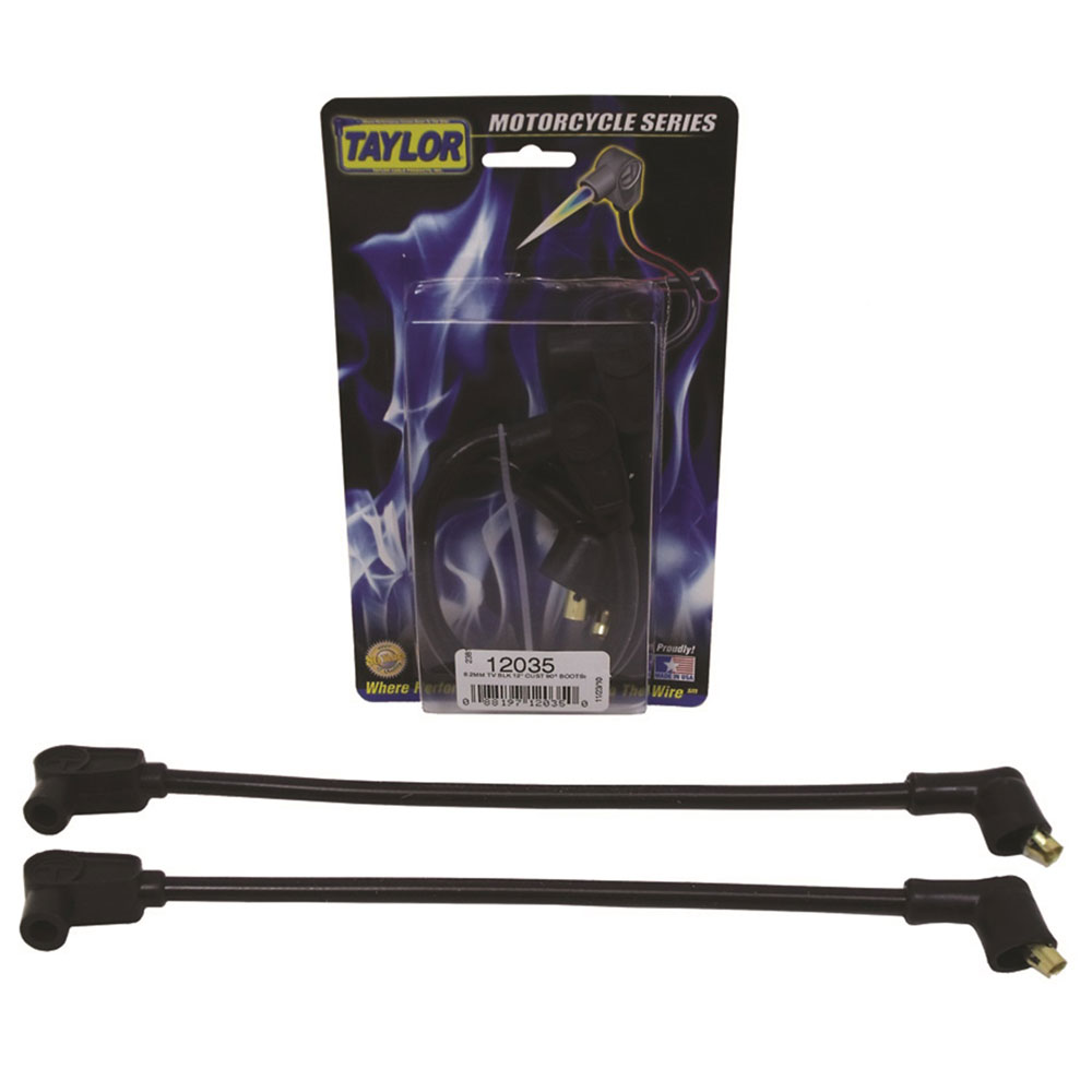 画像 Taylor Spark Plug Wire Set 12035; ThunderVolt 8.2mm Black for