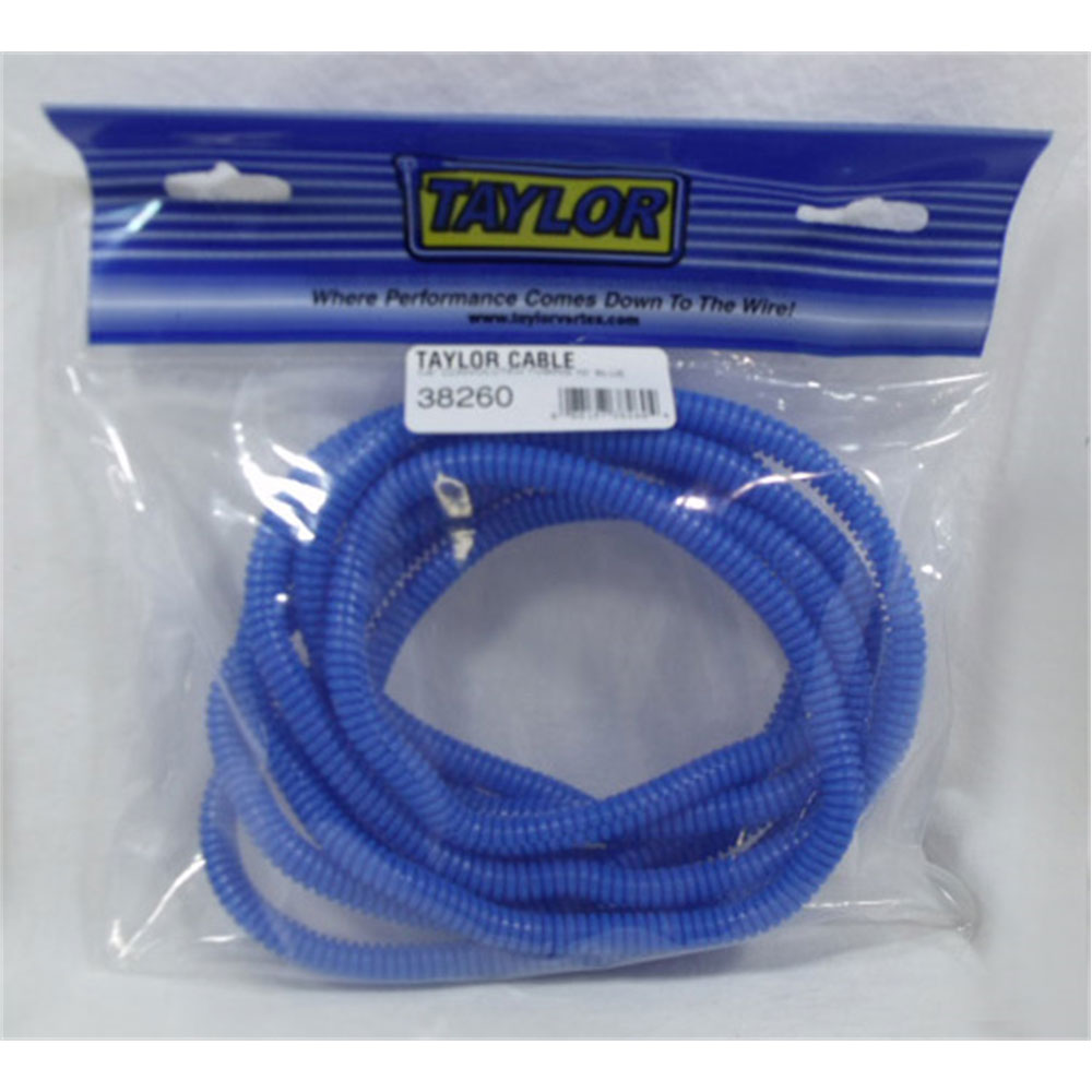 Photo for Taylor Cable Wire Conduit 38260; Convoluted Tubing Blue 1/4 in. 10 ft. 
