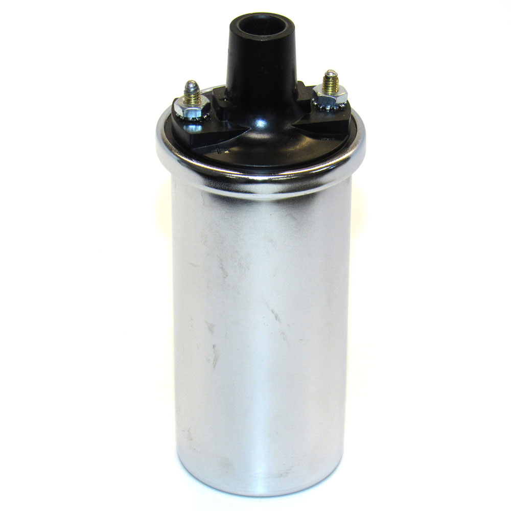Taylor Cable Ignition Coil 718210; High Performance Chrome 45000 Volt Canister Socket 