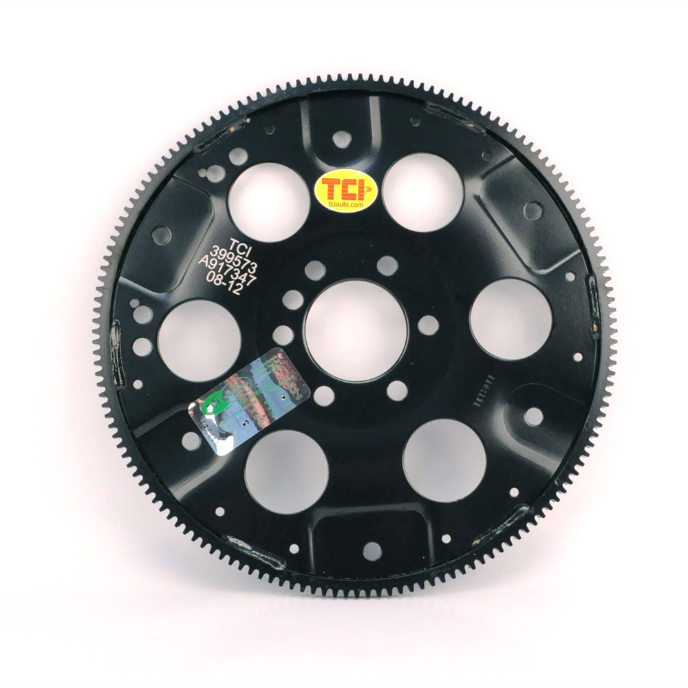 TCI Flexplate 399573; SFI Flexplate 153t Internal Steel for 1955 to 1985 Chevy 262 to 350, 396 to 427 