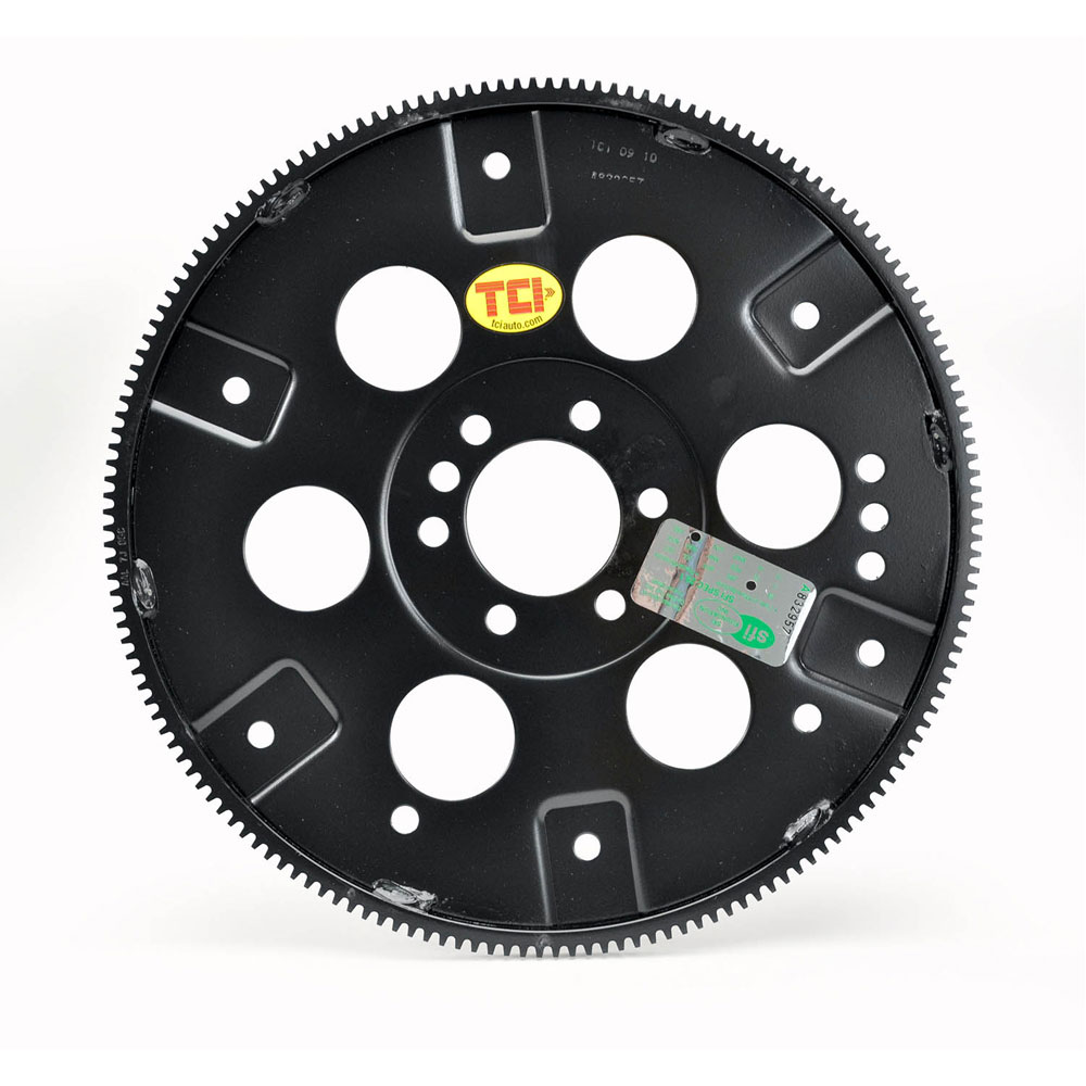 TCI Automotive Flexplate 399273; SFI Flexplate 168t Internal SFI 29.1 Steel for 1955 to 1985 Chevy 262 to 350, 396 to 427 