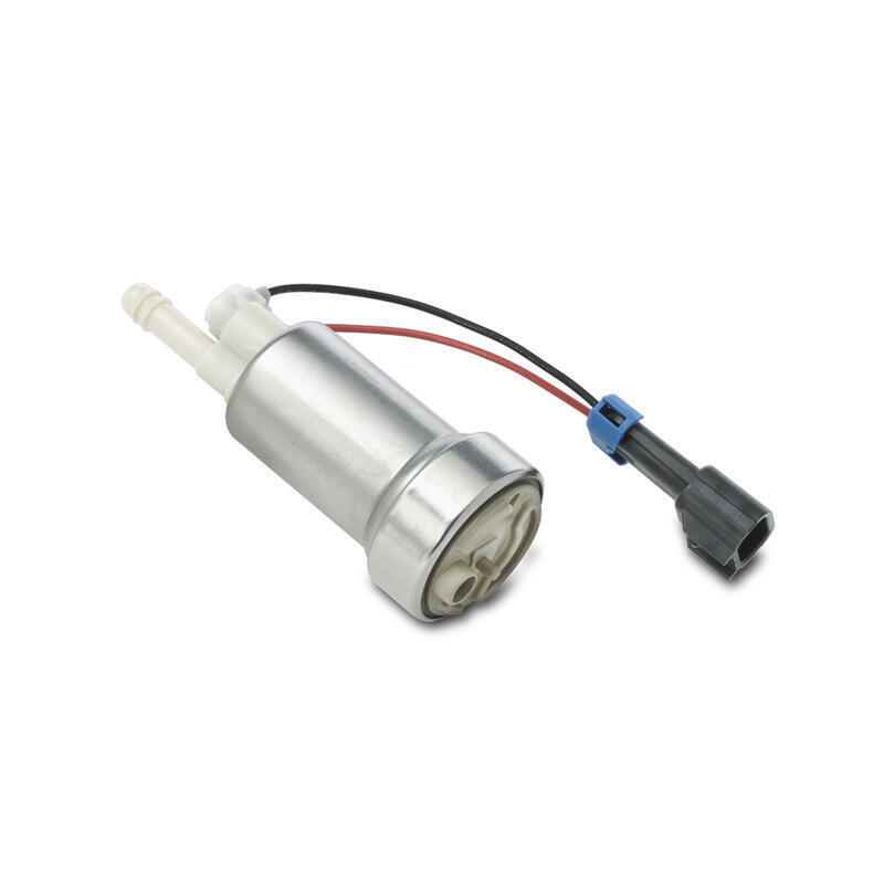 TI Automotive / Walbro Electric Fuel Pump F90000267; In Tank 465 LPH @ 40 PSI Silver Steel, Plastic Gasoline, E85 