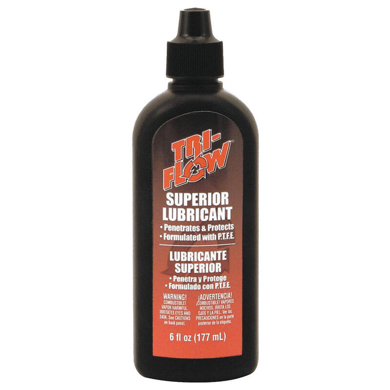 TriFlow Multi Purpose Lubricant TF0021060; Superior Lubricant 6.0 oz. Dropper Bottle Mineral Oil 