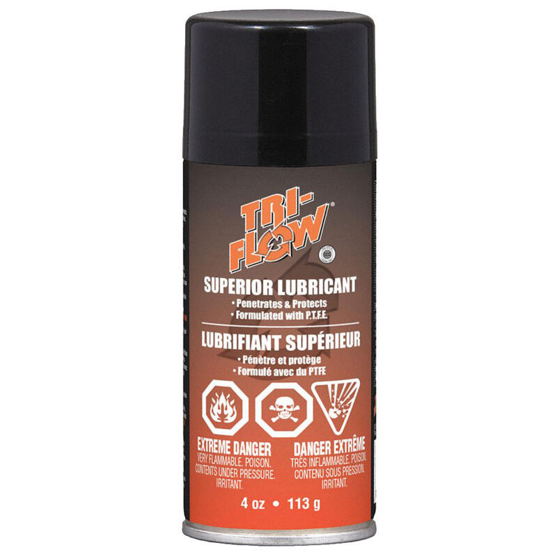 Photo for TriFlow Multi Purpose Lubricant TF20009; Superior Lubricant 4.0 oz. Aerosol Petroleum Distillate
