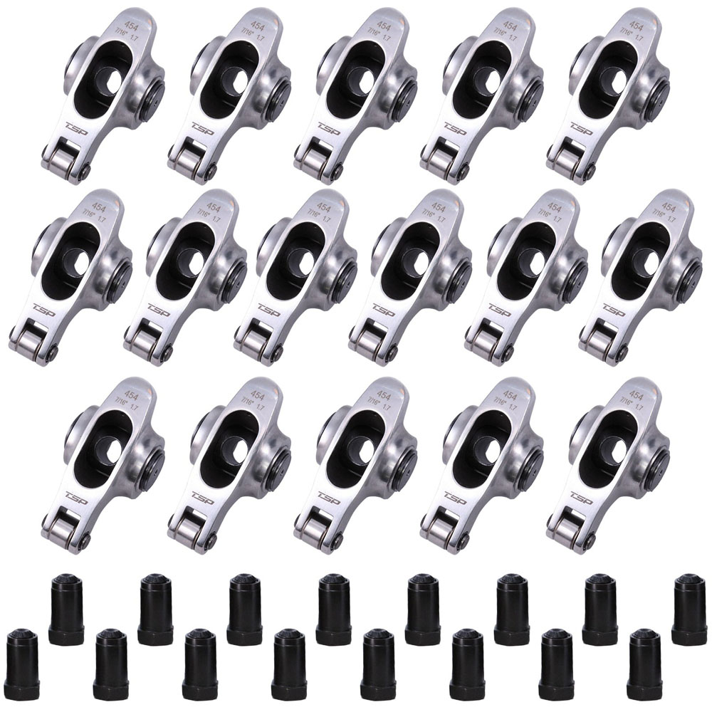 TSP Rocker Arm 71277; 1.7 7/16 in. Stainless Steel Full Roller for Chevy 396 to 454 