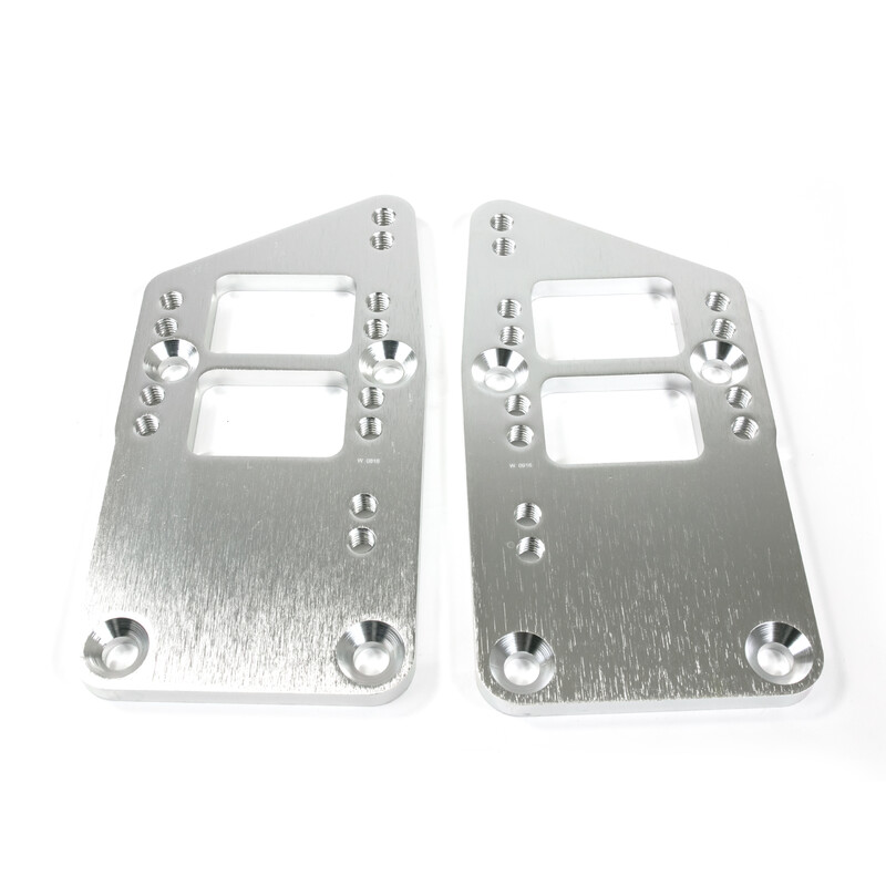 Top Street Performance Motor Mount Adapter Plate 81100; Engine Swap for Chevy LS to SBC, BBC 