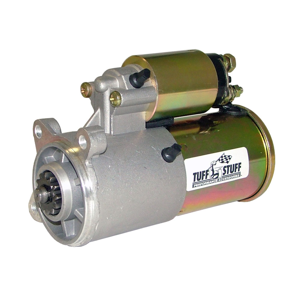 Photo for Tuff Stuff Starter 6646B; PMGR Zinc 1.90 HP Gear Reduction 3 Bolt for 1999 to 2009 Ford 4.6L, 5.4L MOD Automatic, Manual