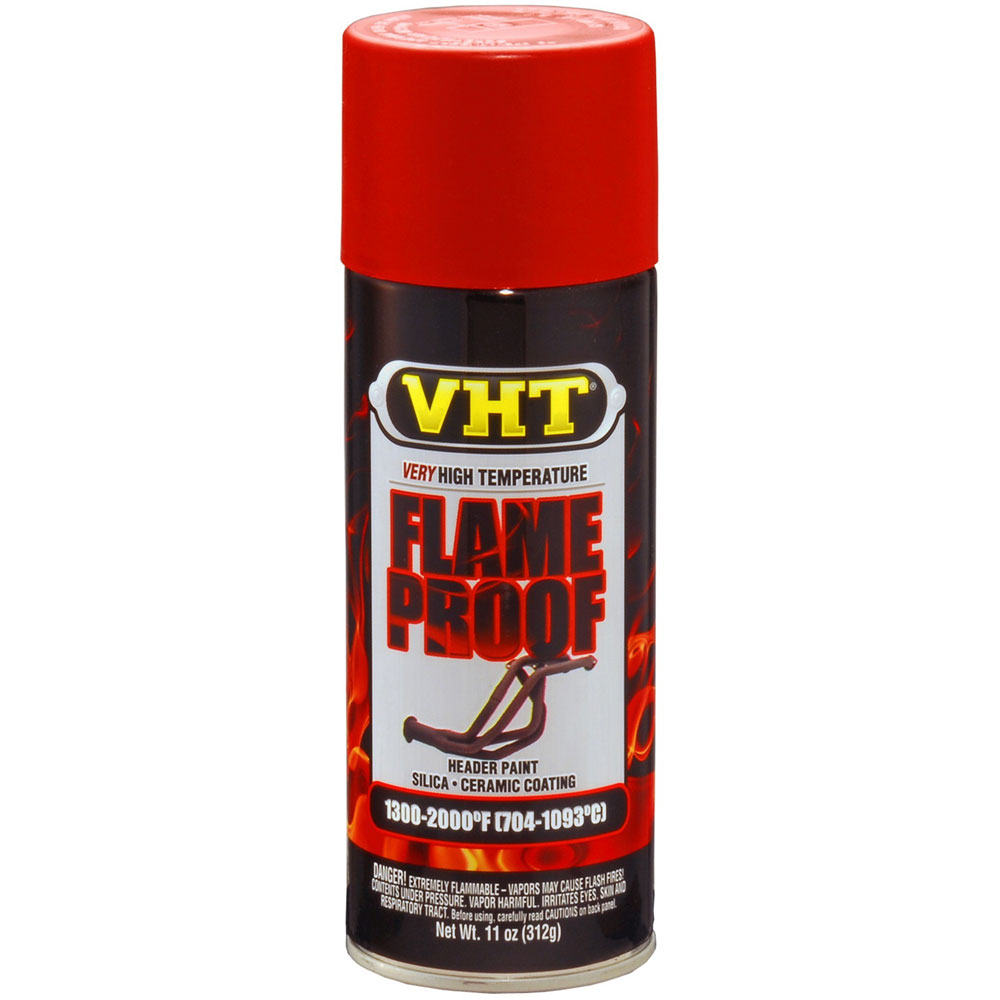 Photo for VHT Paint SP109; FlameProof 11.0 oz. Aerosol Red 1300-2000 deg. F