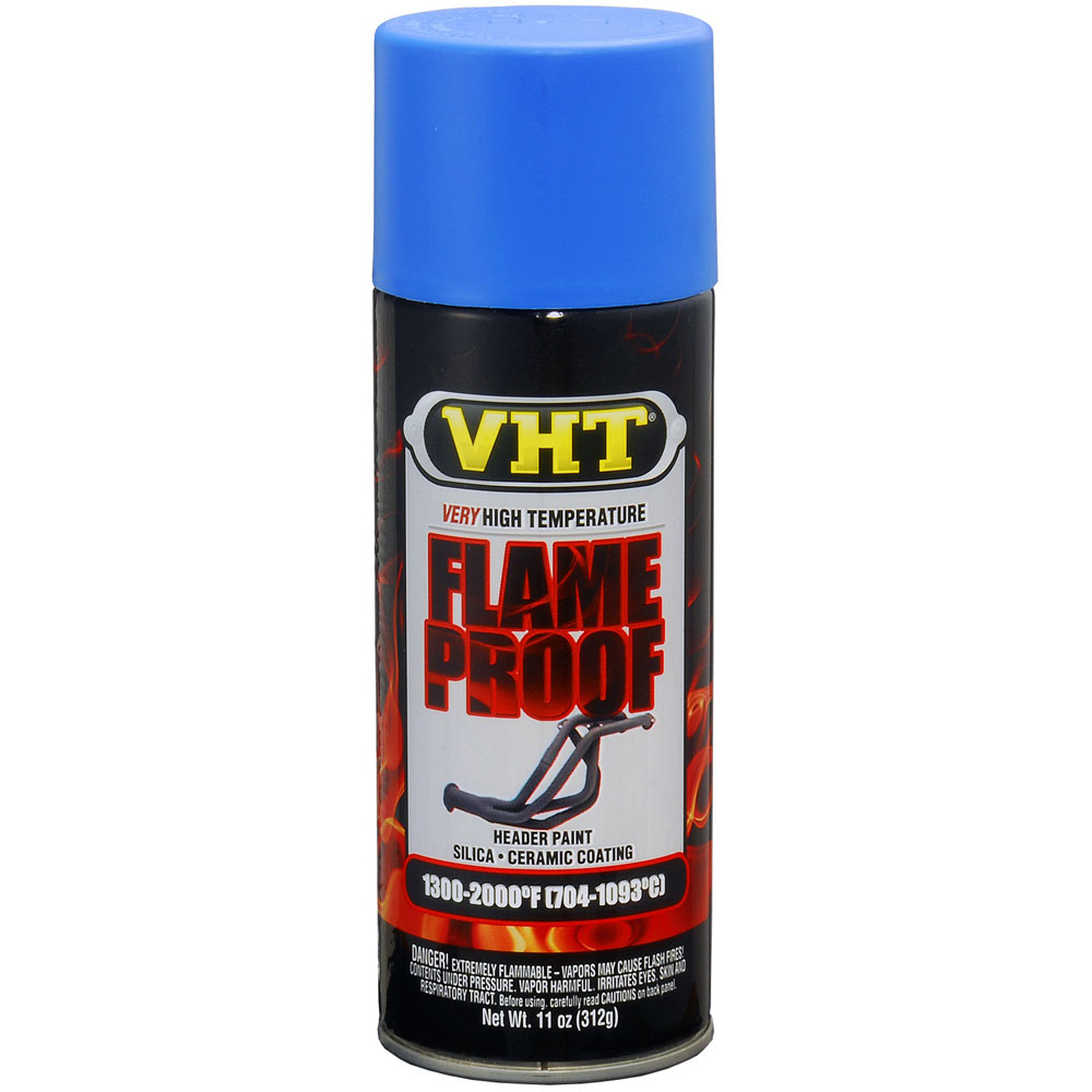 Photo for VHT Paint SP110; FlameProof 11.0 oz. Aerosol Blue 1300, 2000 deg. F