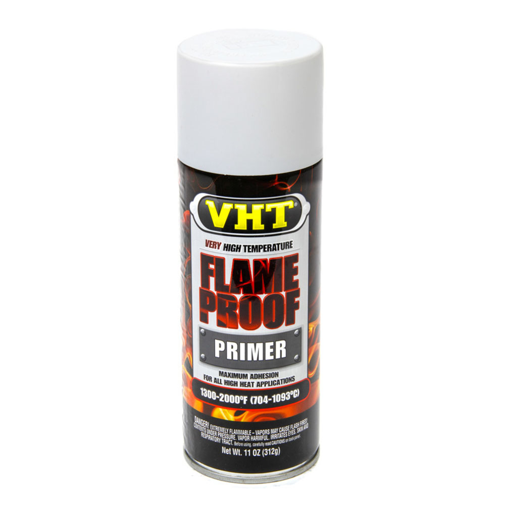 Photo for VHT High Temp Paint SP118; FlameProof Primer 11.0 oz. Aerosol Flat White 1300-2000 deg. F