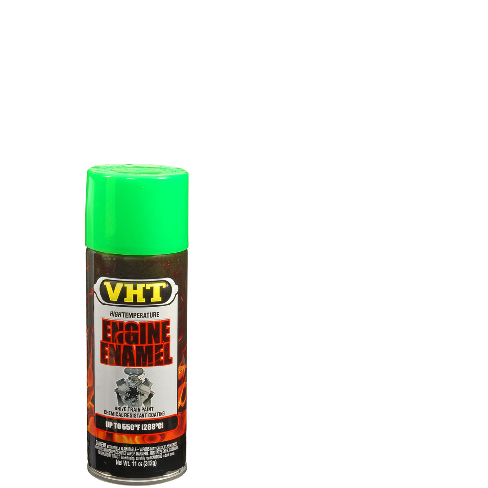 Photo for VHT Paint SP154; Engine Enamel 11.0 oz. Aerosol Grabber Green 550 deg. F Intermittent