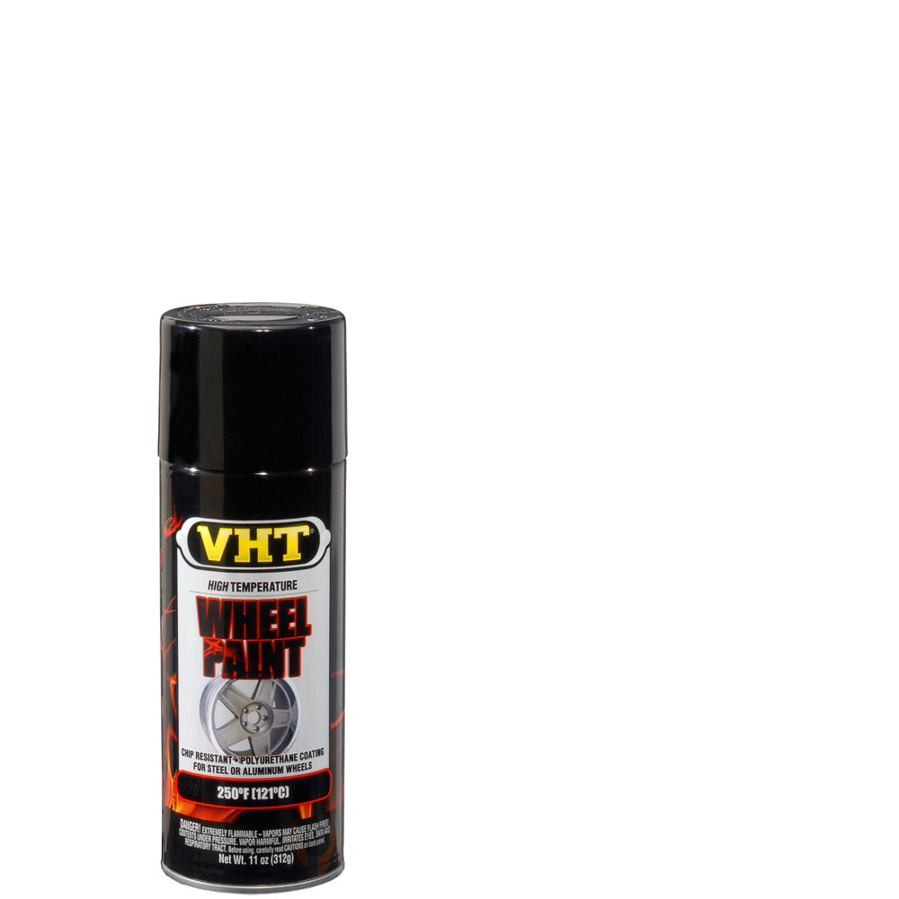 Photo for VHT Paint SP187; Wheel Paint 11.0 oz. Aerosol Black 250 deg. F Intermittent