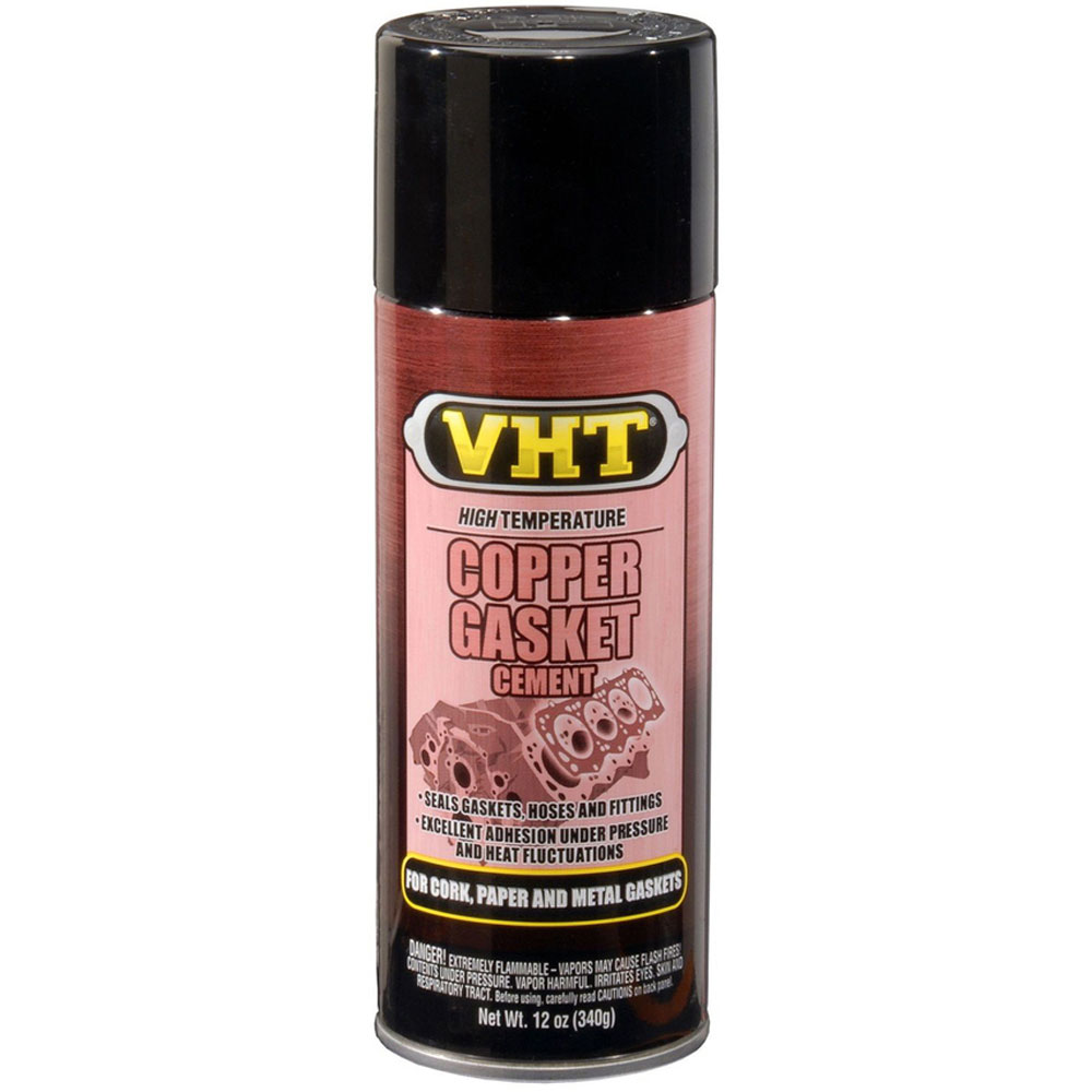 VHT Multi Purpose Adhesive SP21A; Copper Gasket Cement 12.00 oz. Aerosol Copper 