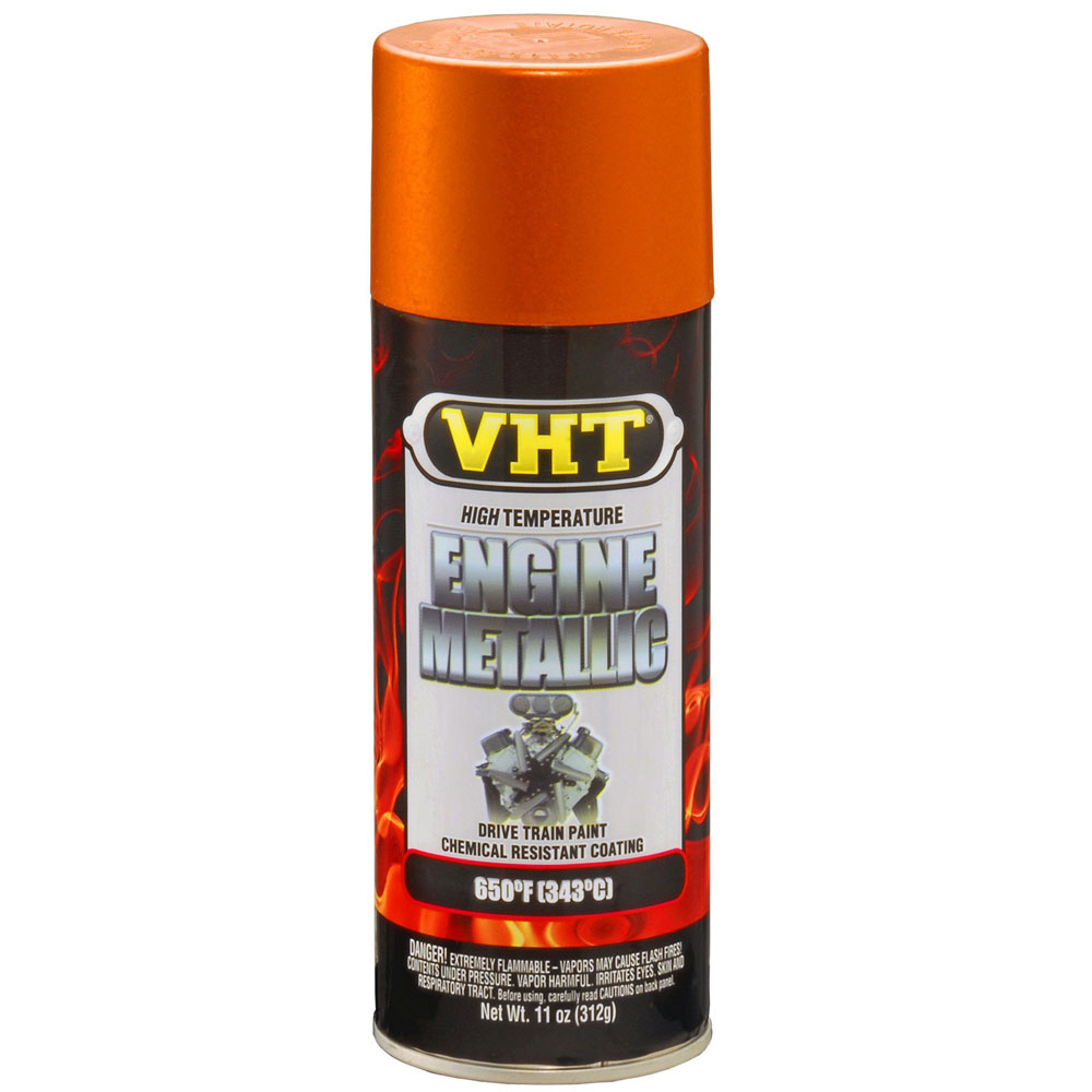 Photo for VHT High Temp Paint SP402; Engine Metallic 11.0 oz. Aerosol Burnt Copper 650 deg. F Intermittent