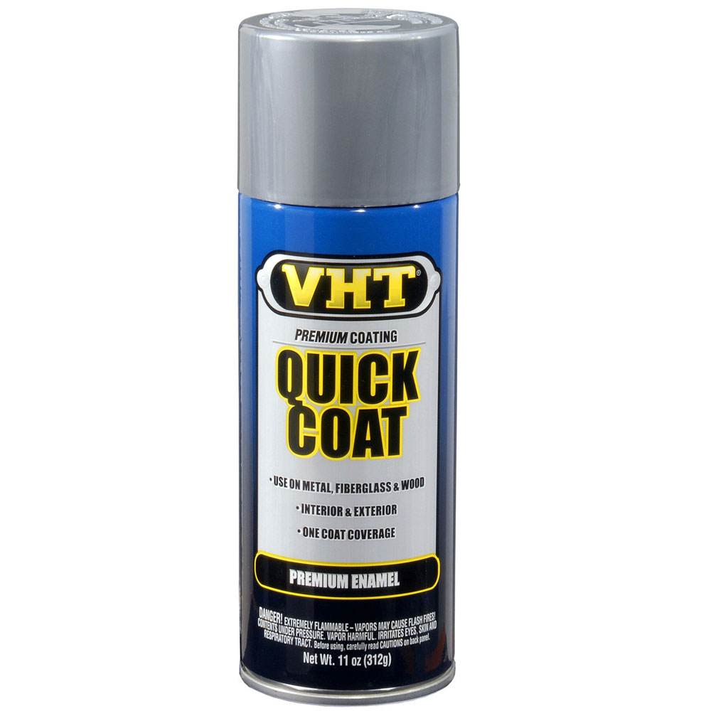 Photo for VHT Paint SP507; Quick Coat 11.0 oz. Aerosol Bright Aluminum
