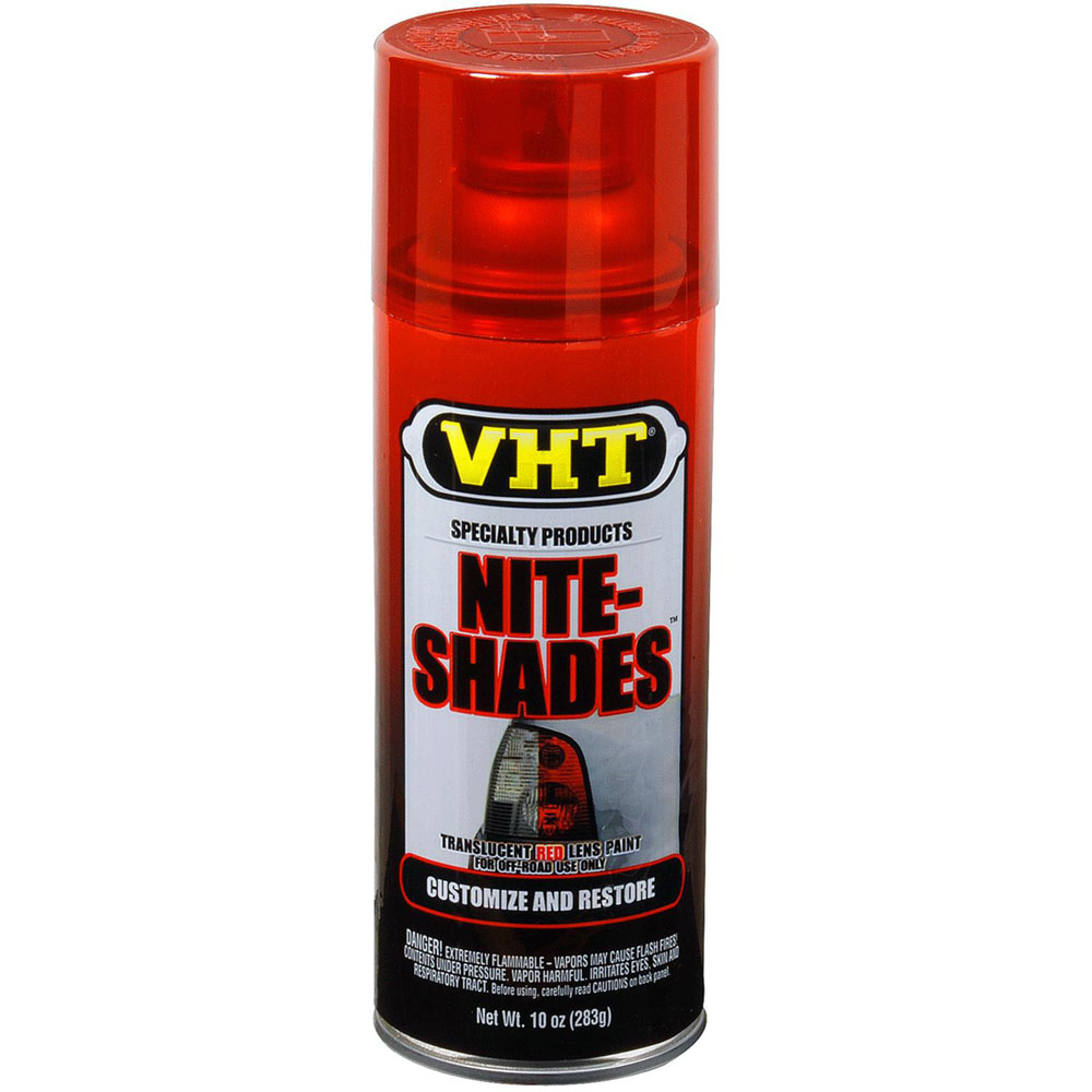 VHT Lens Paint SP888; Nite-Shades 10oz Aerosol Transparent Red | eBay