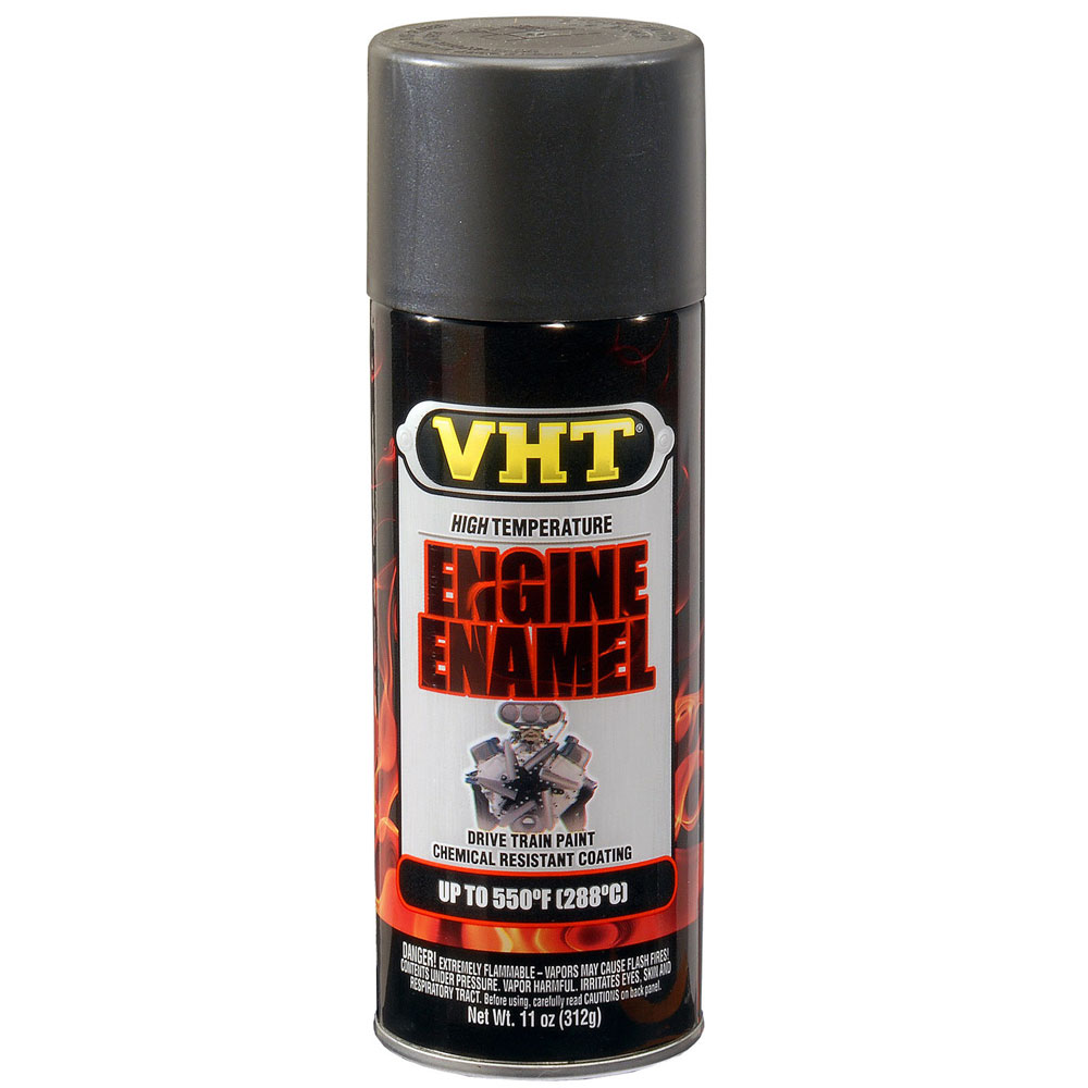 Photo for VHT High Temp Paint SP997; Engine Enamel NuCast 11.0 oz. Aerosol Cast Iron 550 deg. F Intermittent