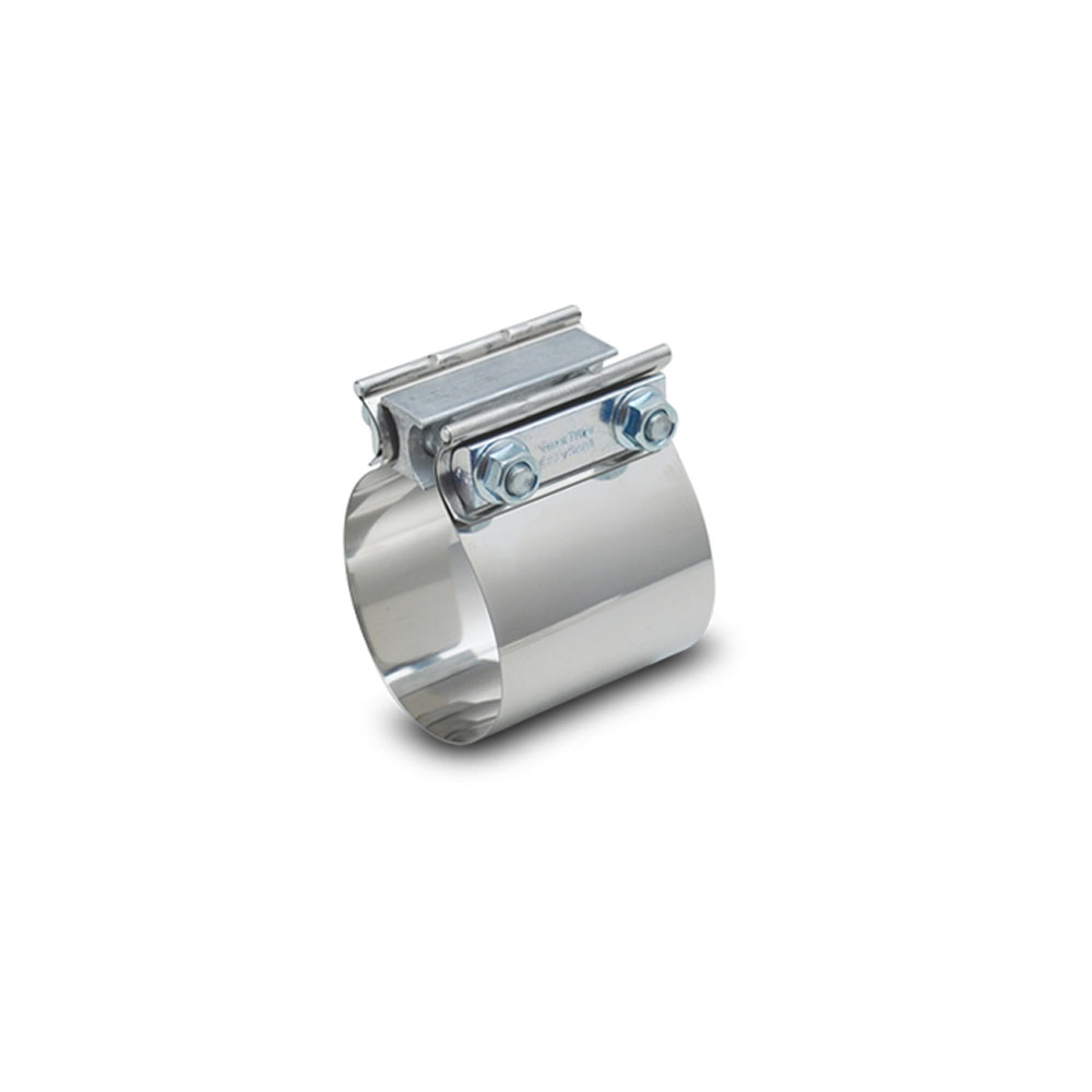 Vibrant Exhaust Clamp 1172; Torca Easy Seal 3.000 in. Stainless Steel Sleeve Clamp 