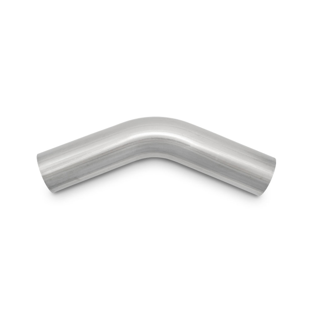 Vibrant Exhaust Pipe 13096; 16 Gauge 2.000 in. 45 deg. Natural Stainless Steel 