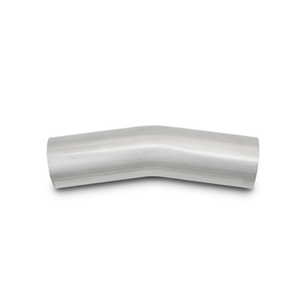 Vibrant Exhaust Pipe 13130; 16 Gauge 2.500 in. 15 deg. Natural Stainless Steel 
