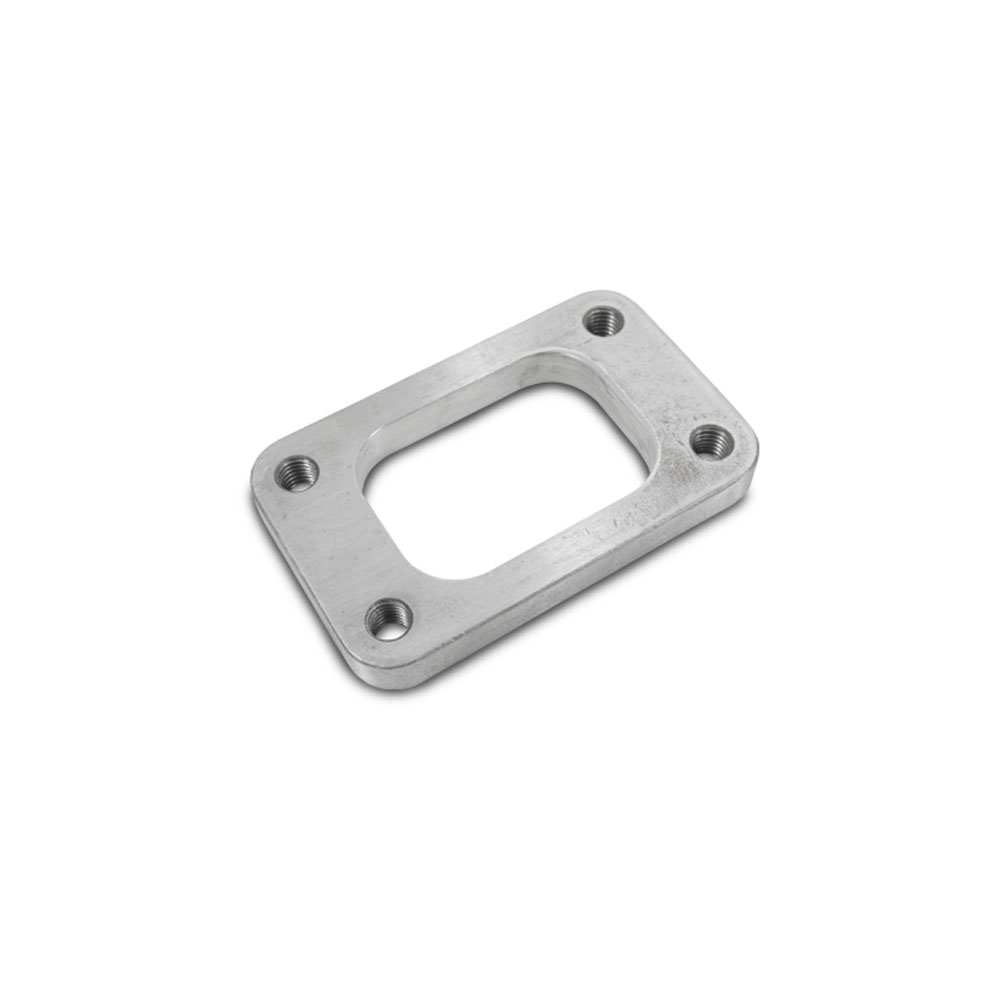 Vibrant Turbocharger Flange 1431; Open Stainless Steel Turbonetic T3, Generic T3, T4 Turbine Inlet 