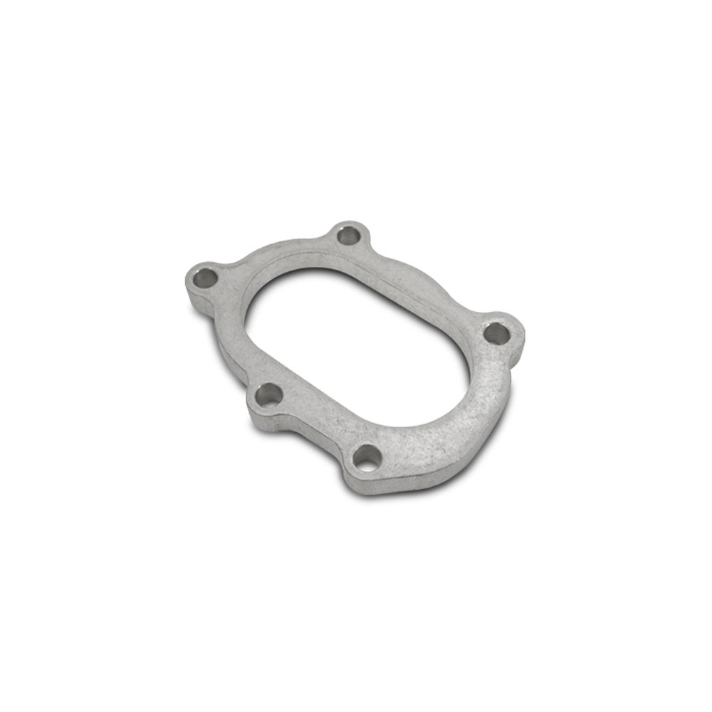 Vibrant Turbocharger Flange 1448; Open Stainless Steel Garrett GT25R, GT2854R, GT2859R, GT2860R, GT2860RS, GT2871R Turbine Outlet 