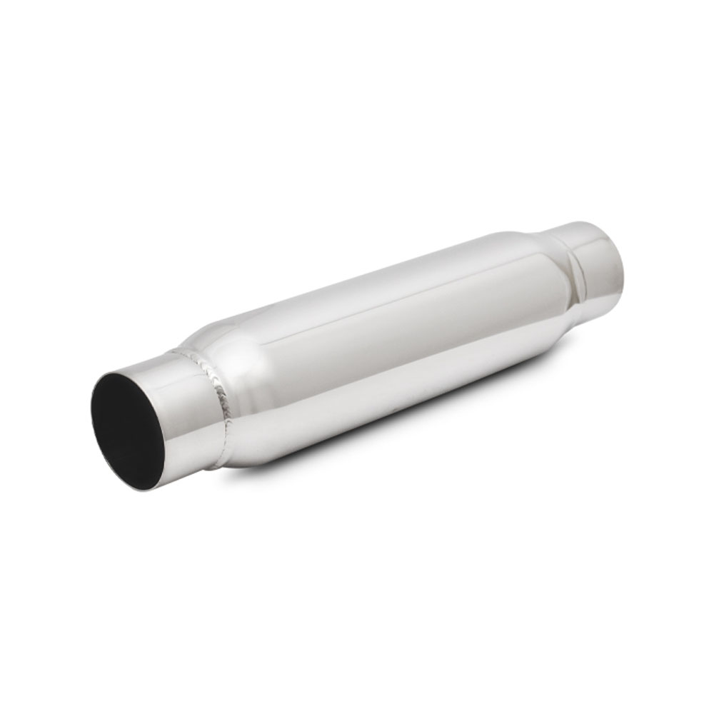 Vibrant Exhaust Resonator 1795; Bottle Style Stainless Steel 3.000 in. Center 3.000 in. Center 