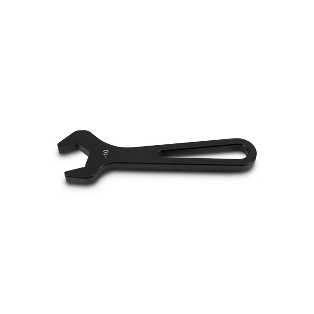 Vibrant AN Wrench 20912; Single Open End Black Anodized Aluminum -12AN 