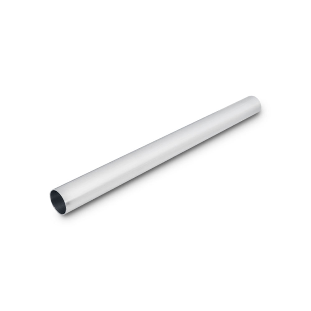 Vibrant Air Intake Tube 2172; 1.800 mm 1.750 in. Straight Polished Aluminum 