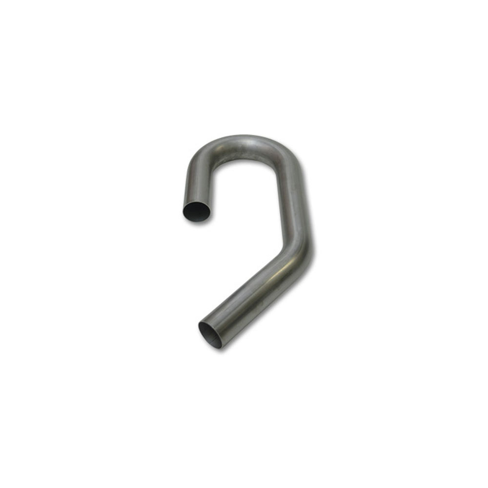 Vibrant Exhaust Pipe 2615; UJ Mandrel Bend 1.650 mm 2.750 in. 45, 180 deg. Natural Stainless Steel 