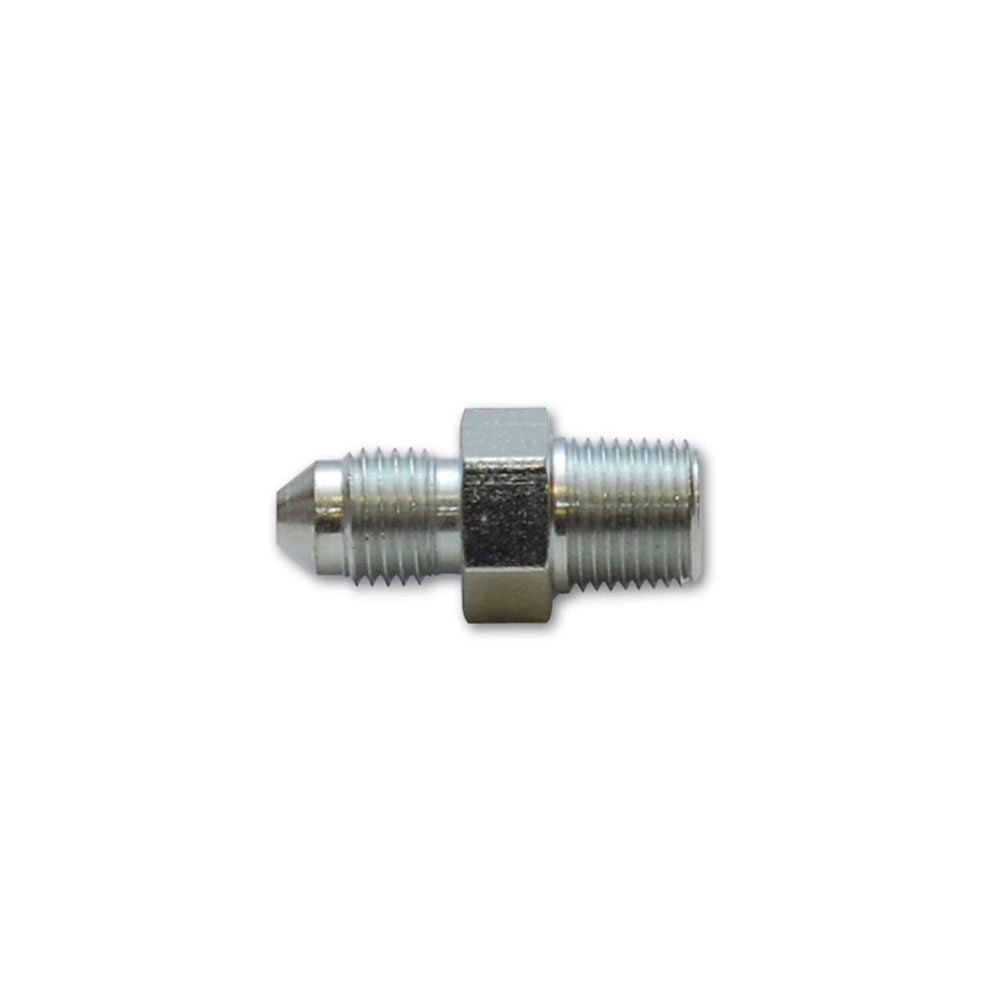 Vibrant Performance AN Fitting 10290; AN to NPT Adapter Natural -03AN Male Straight 1/8 in. NPT Male 