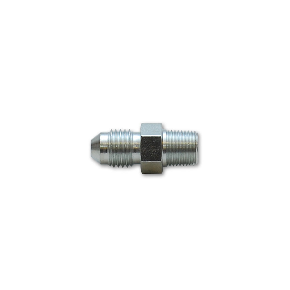 Vibrant Performance AN Fitting 10292; AN to NPT Adapter Natural -04AN Male Straight 1/8 in. NPT Male 