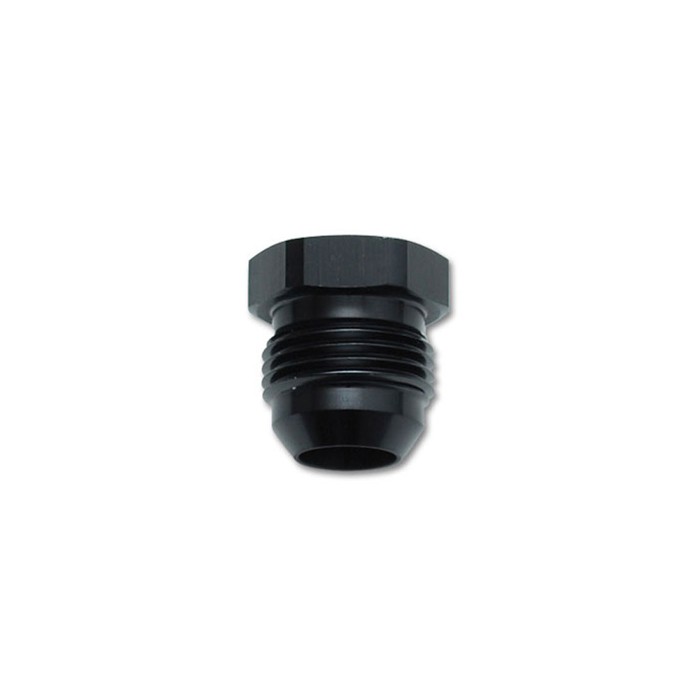 Vibrant Performance AN Fitting 10440; AN Flare Plug Black -03AN Male Straight Hex Head 