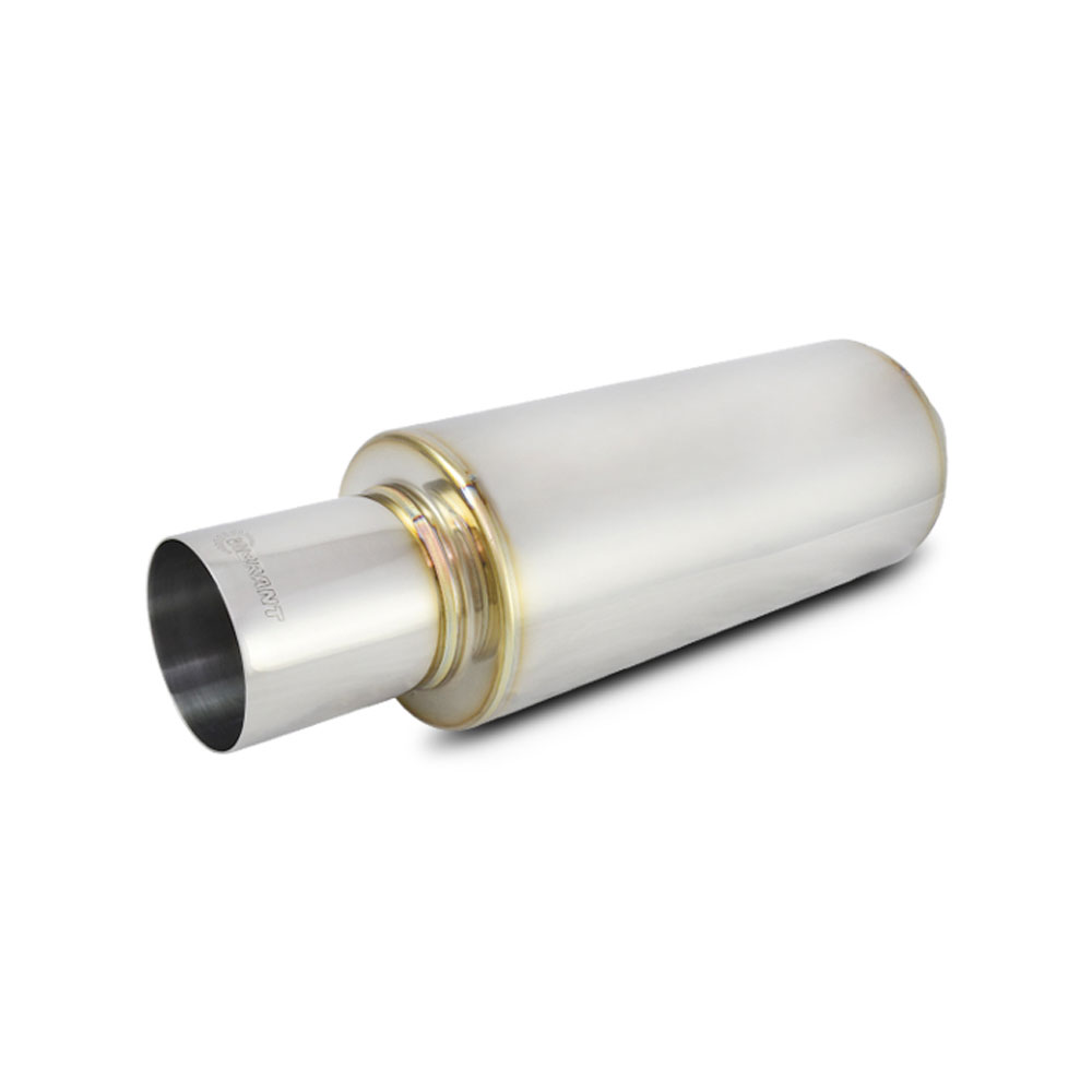 Vibrant Exhaust Muffler 1062; TPV Stainless Steel 3.000 in. Center 4.000 in. Center 