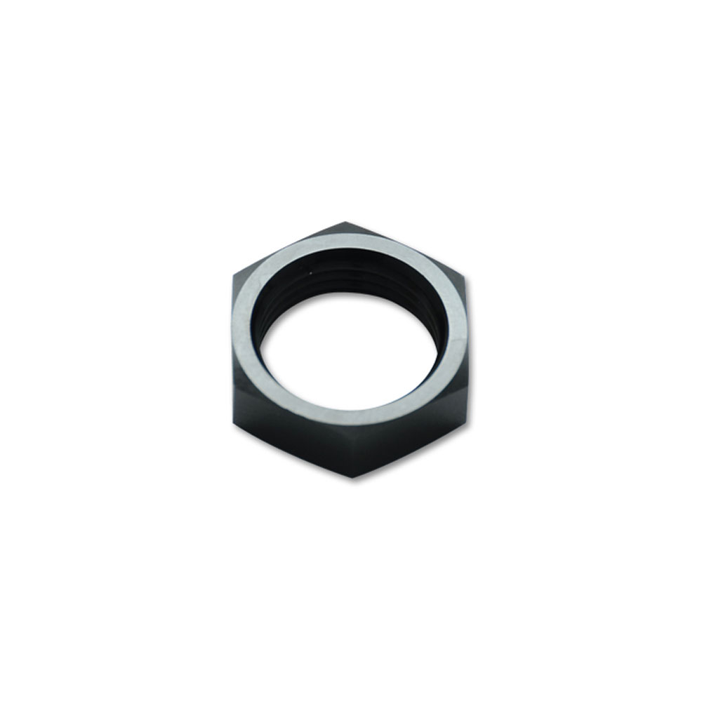 Vibrant Performance AN Fitting 10690; AN Bulkhead Nut Black -03AN 