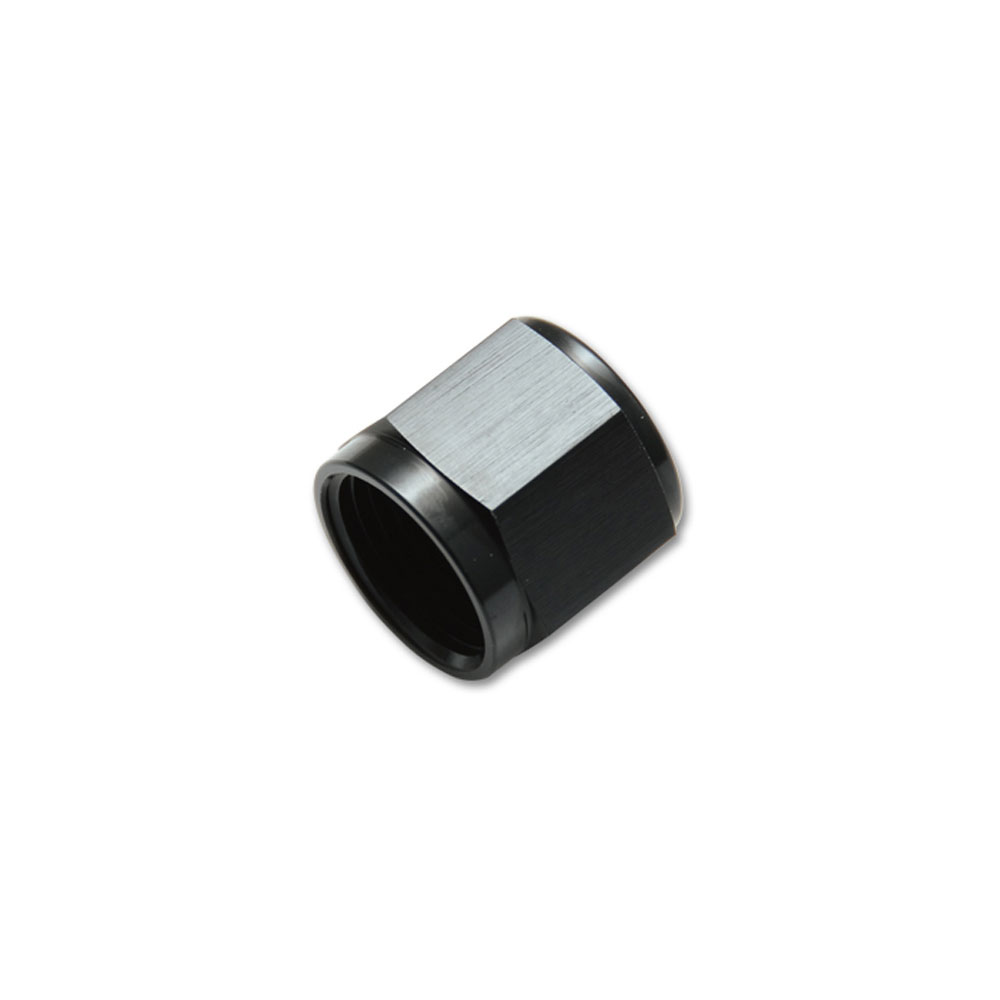Vibrant Performance Tube Fitting 10750; Tube Nut Tube Nut Black Anodized -03AN Female Straight 3/16 in. Tube 