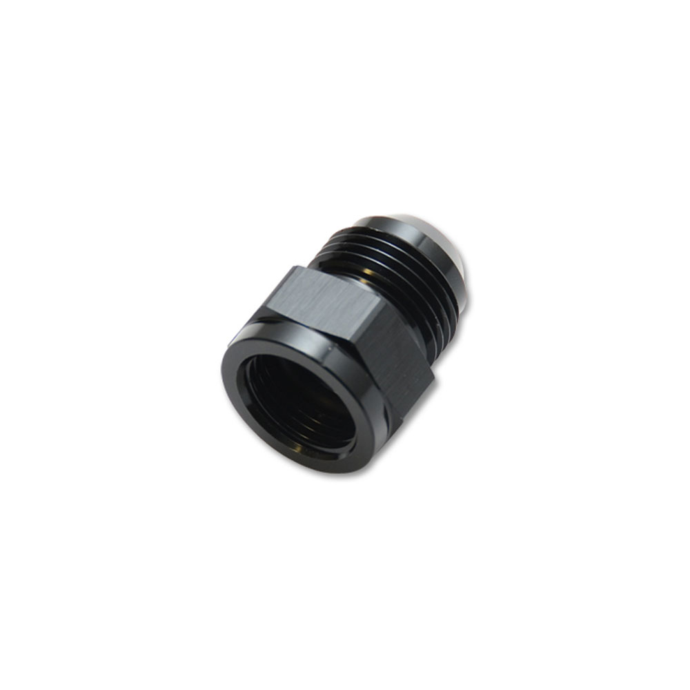 Vibrant Performance AN Fitting 10840; AN to AN Expander AN to AN Expander Black -03AN Female Straight -04AN Male 