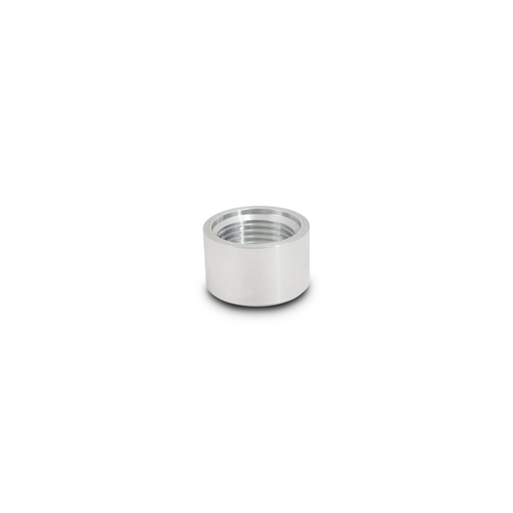 Vibrant Performance Weld-On Fitting 11160; Weld On Bung Natural -04AN Female Straight 0.750 in. 