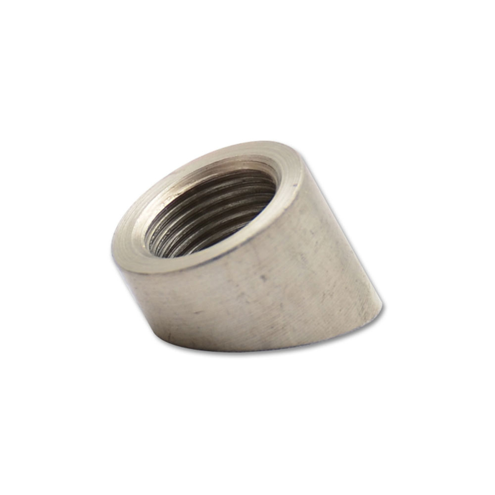 Vibrant Performance Oxygen Sensor Bung 1193A; M18 x 1.5 Weld On Stainless Steel 30 deg. 