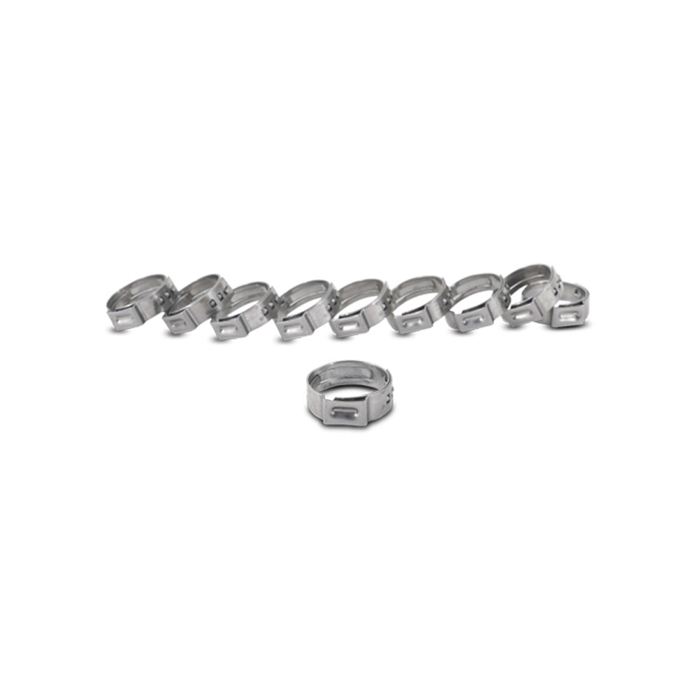Vibrant Performance Hose Clamp 12280; 0.800 in. 0.930 in. Stainless Steel Natural Pinch 