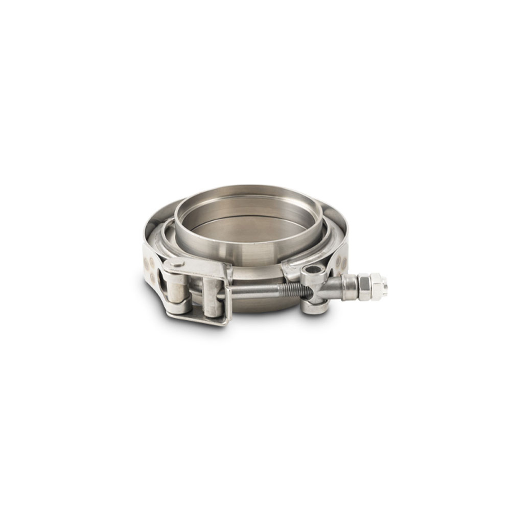 Vibrant Performance Exhaust Clamp 12493; 4.000 in. Titanium V Band 