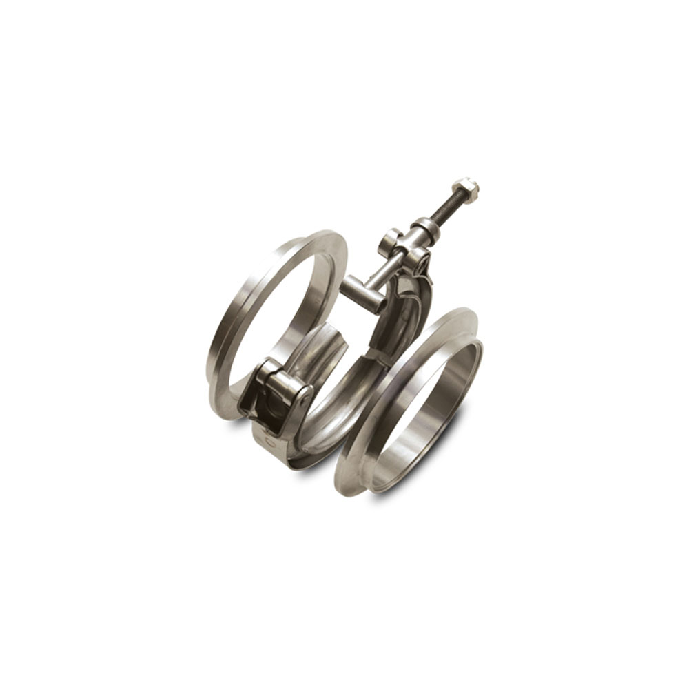Vibrant Performance Exhaust Clamp 12493; 4.000 in. Titanium V Band 